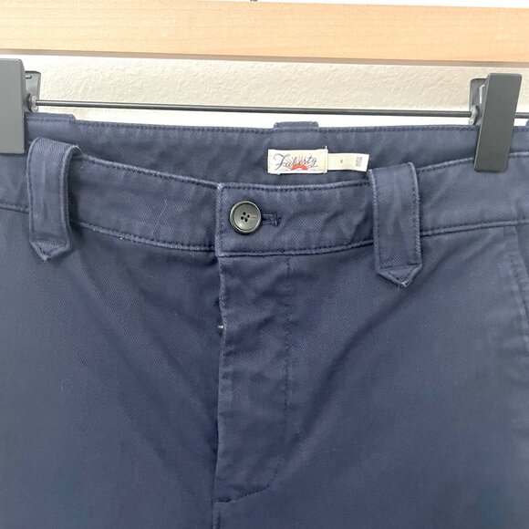 Faherty Coastline Stretch Chino Navy Blue Size 4 WB52417-NVY - Picture 5 of 7